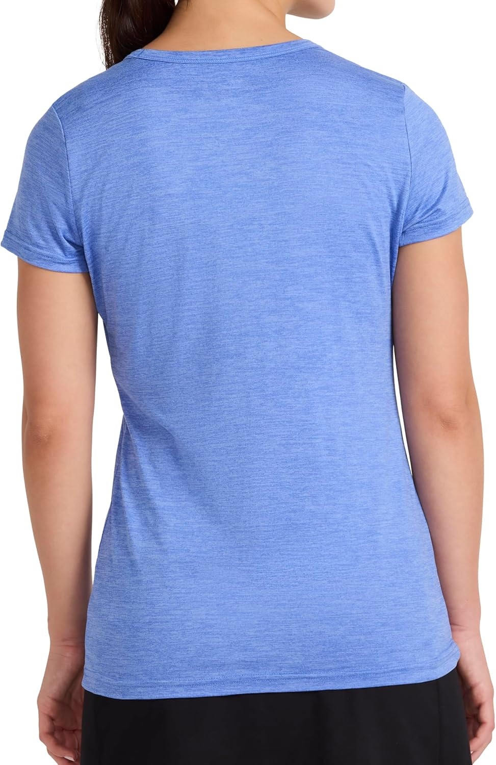 image:imageReebok Womens Off The Charts Performance Crewneck TShirtUltramarine Heather