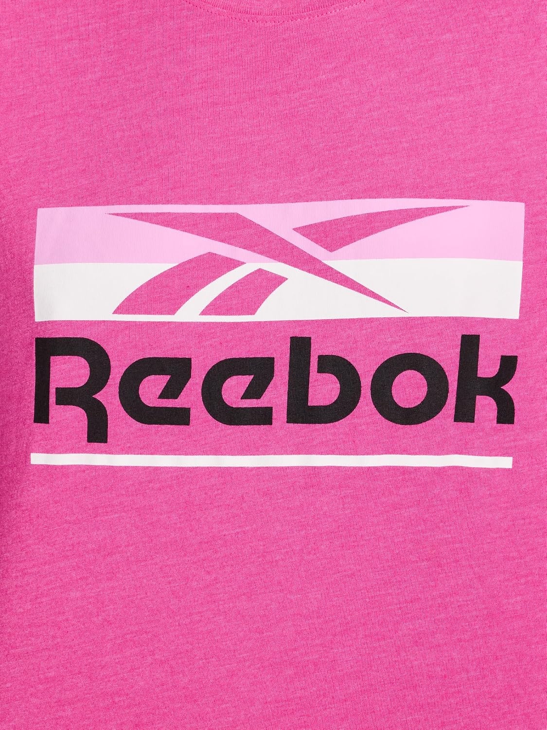 image:imageReebok Womens Short Sleeve Knockout Performance TShirtRaspberry Rose Heather