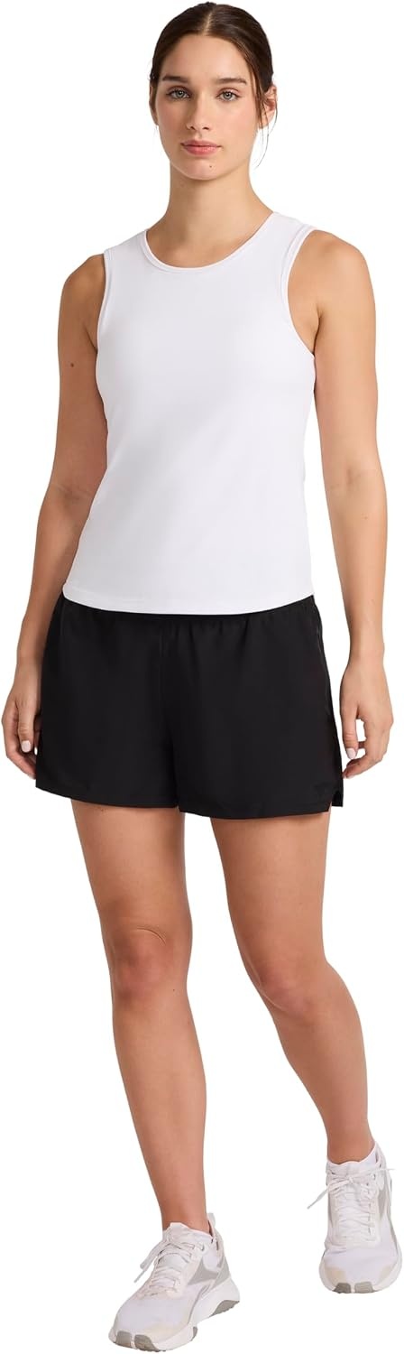 image:imageReebok Womens Sprinter Zip Running 3 ShortBlack