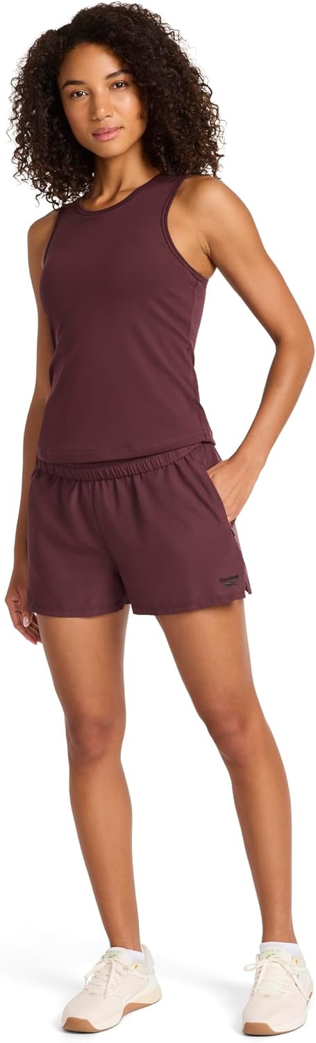 image:imageReebok Womens Sprinter Zip Running 3 ShortFudge