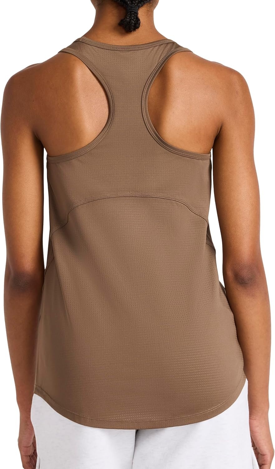 image:imageReebok Womens Stretch Mesh Scoop Neck SingletTrek Grey