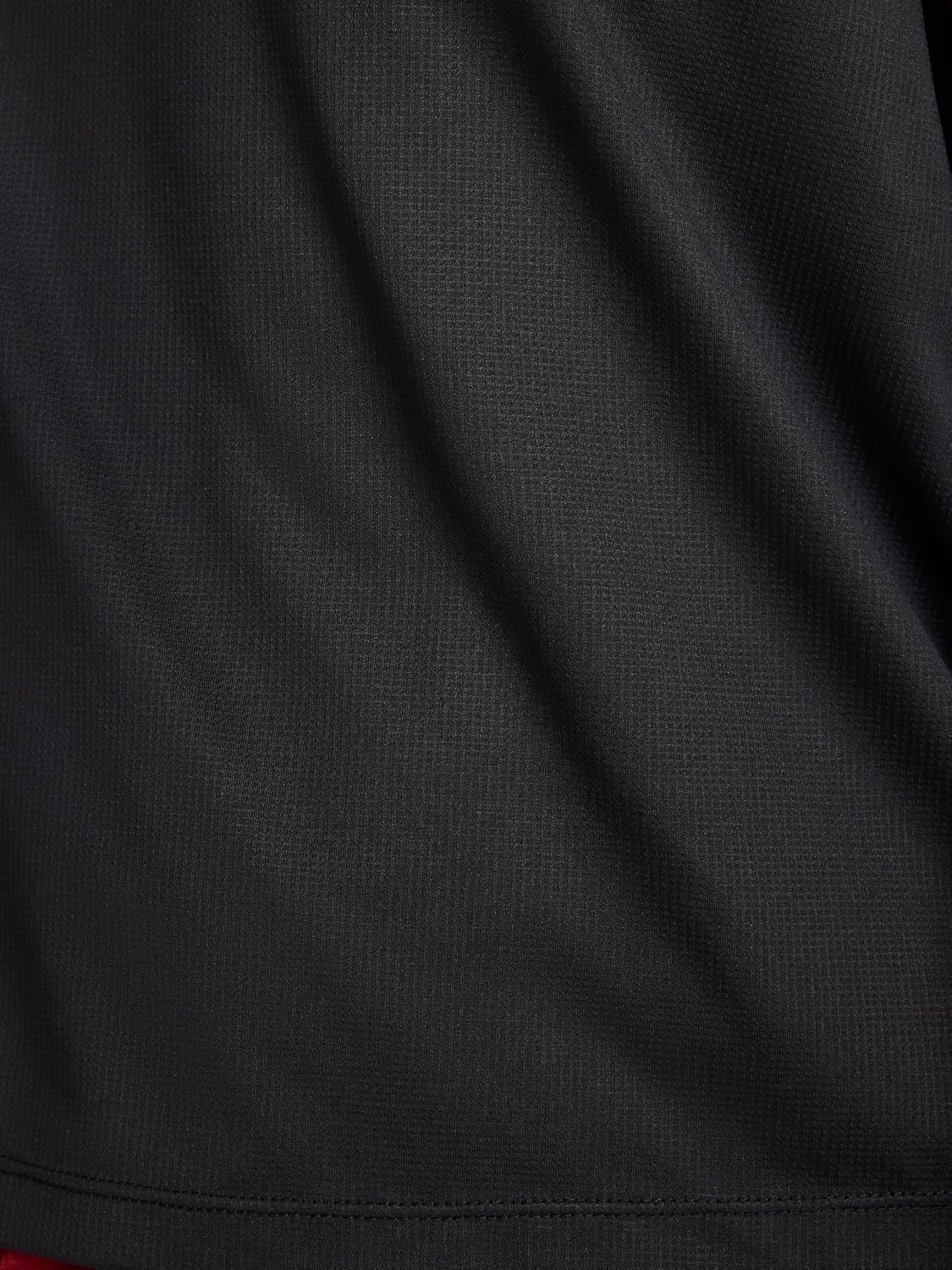 image:imageReebok Womens Weightless Short Sleeve Mesh Crewneck TShirt Standard Fit Stretch Poly FabricBlack