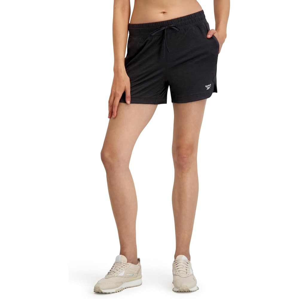 image:imageReebok Womens Chill Out Soft ShortBlack Heather