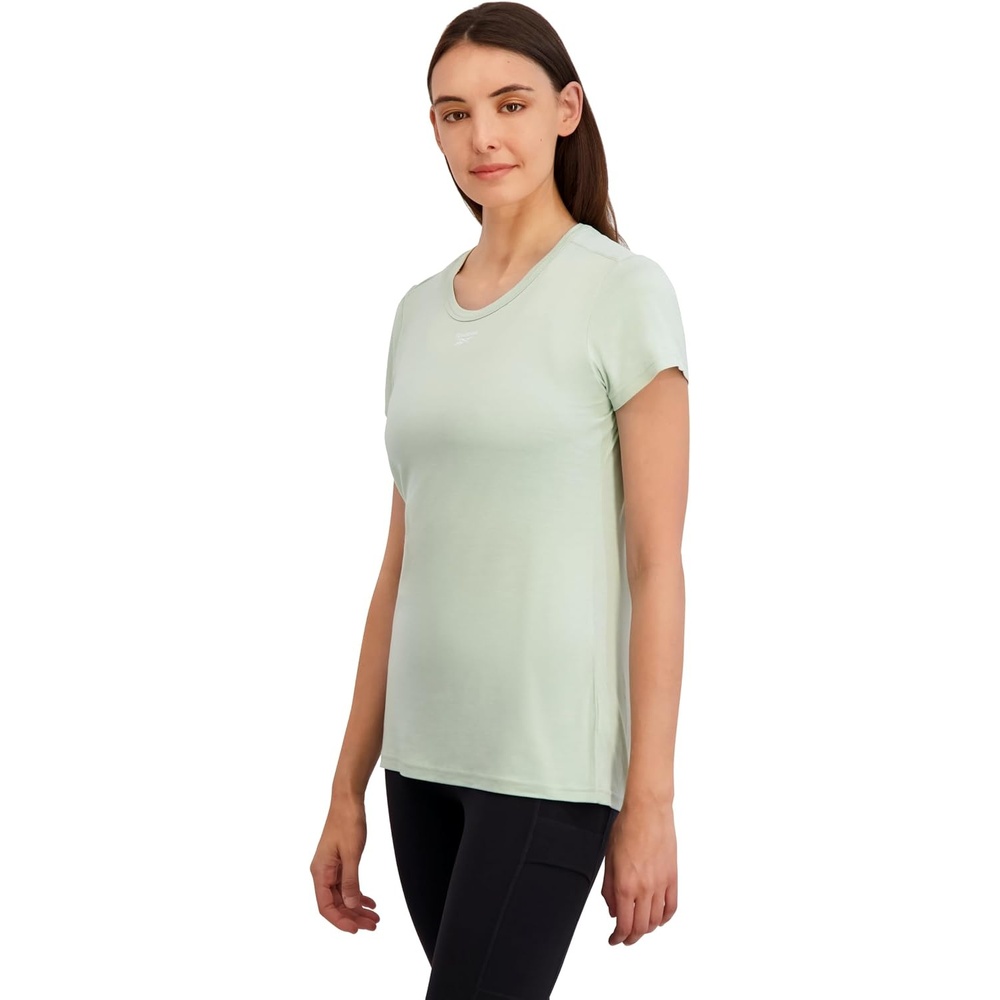 image:imageReebok Womens Off The Charts Performance Crewneck TShirtSeafoam Heather