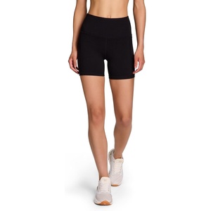 Reebok Odyssey Highrise Women’s Compression Shorts – 5″ Inseam(Black)