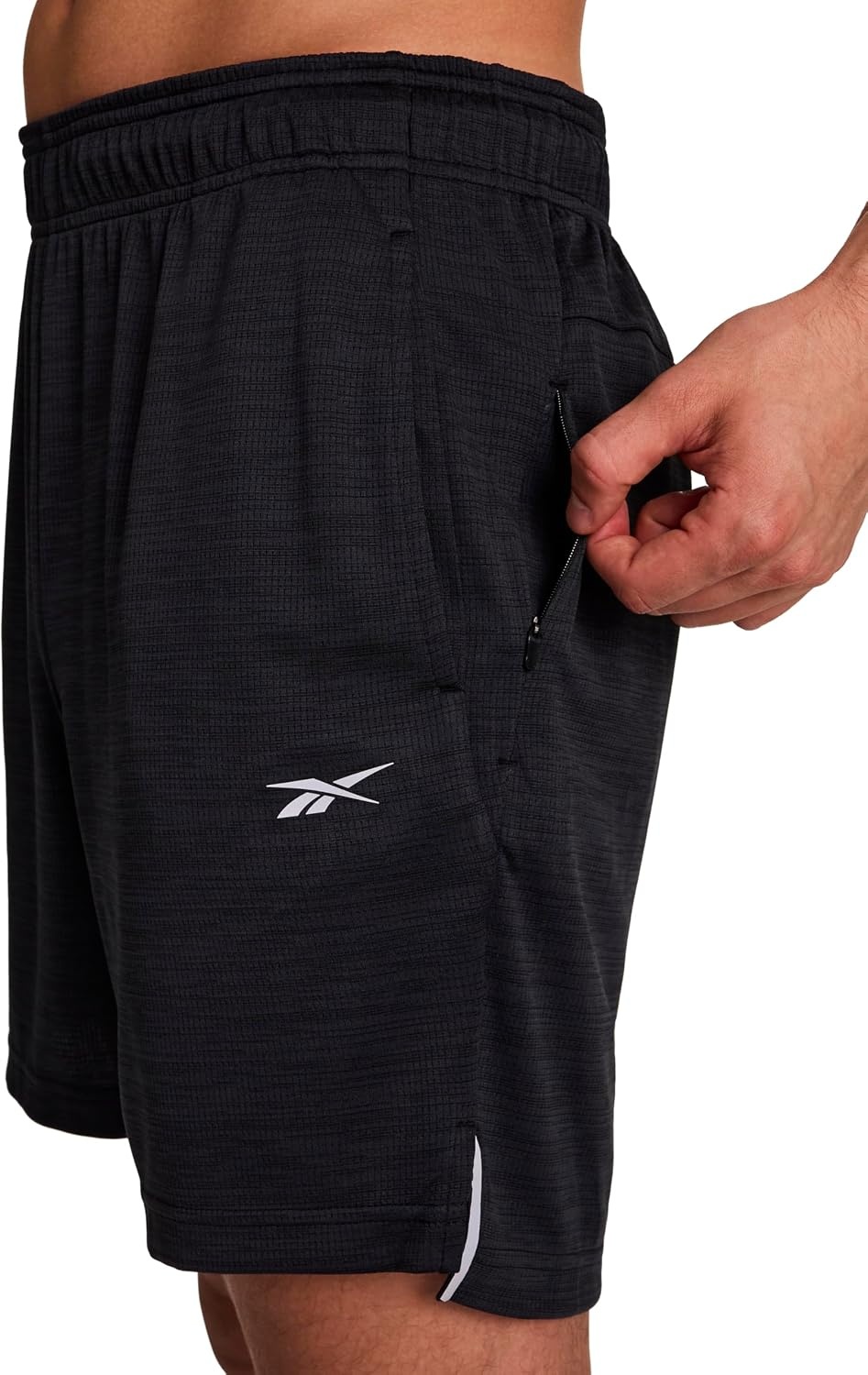 image:imageReebok Mens Distance 7 ShortBlack Heather