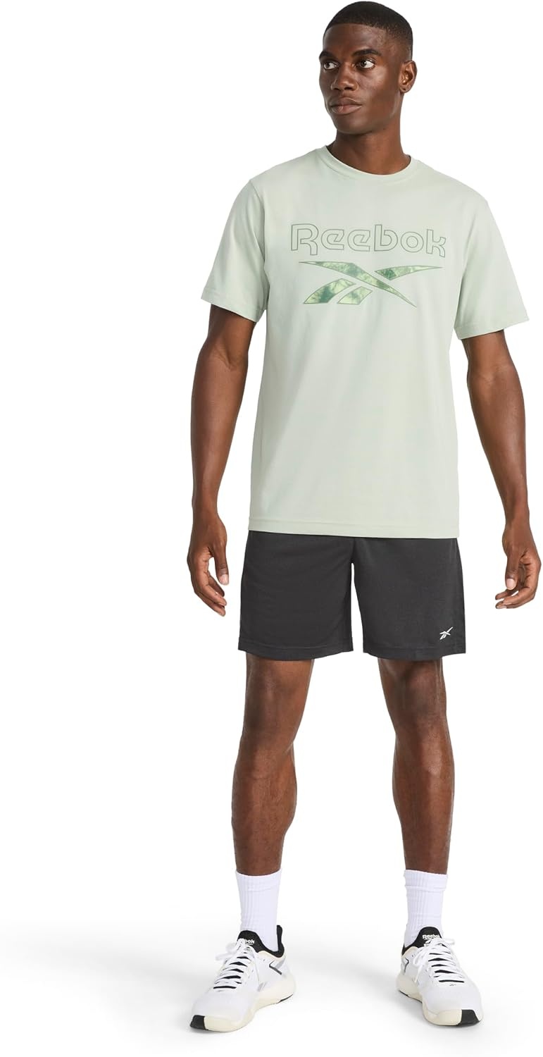 image:imageReebok Mens Flash 7 ShortBlack Heather
