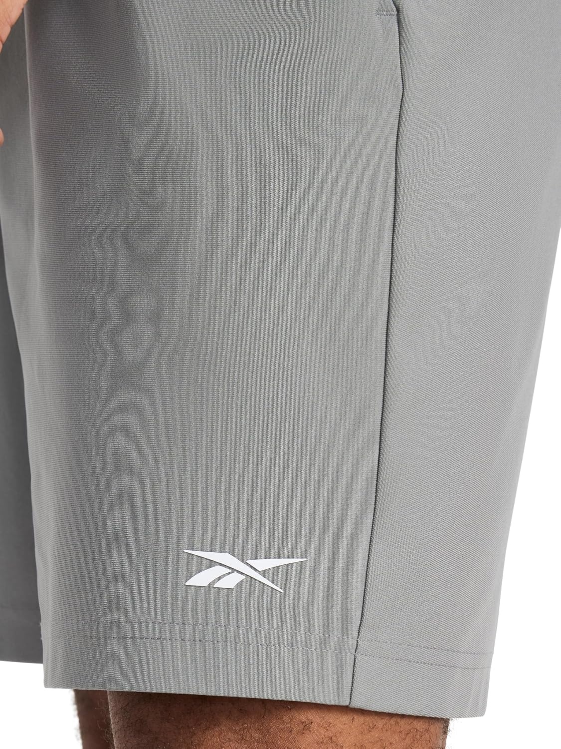 image:imageReebok Mens Jumpstart 8 Short Standard Fit Lightweight Poly FabricGrey