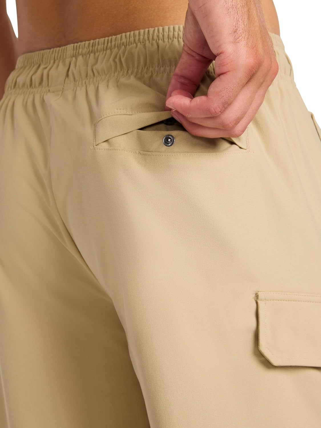 image:imageReebok Mens Off Court 7 Short Lightweight Poly FabricTwill