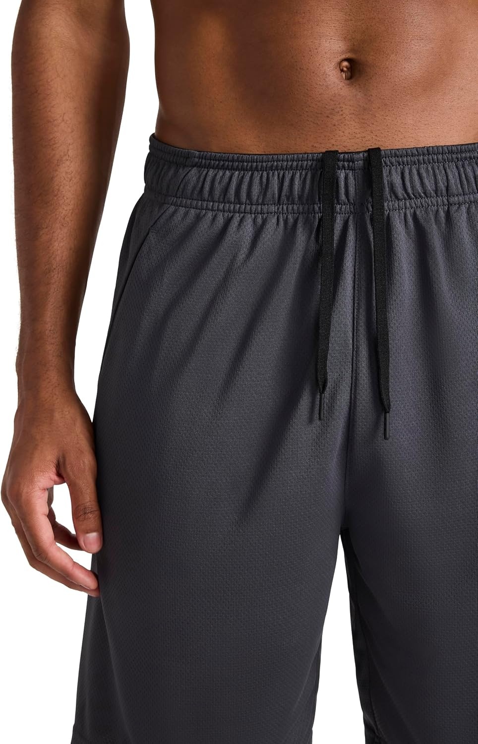 image:imageReebok Mens Point Guard 9 Short Standard Fit Lightweight Breathable Mesh FabricEbony