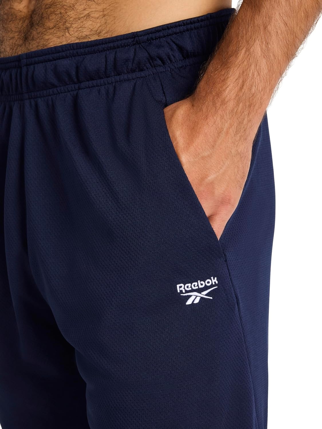 image:imageReebok Mens Point Guard 9 Short Standard Fit Lightweight Breathable Mesh FabricVector Navy