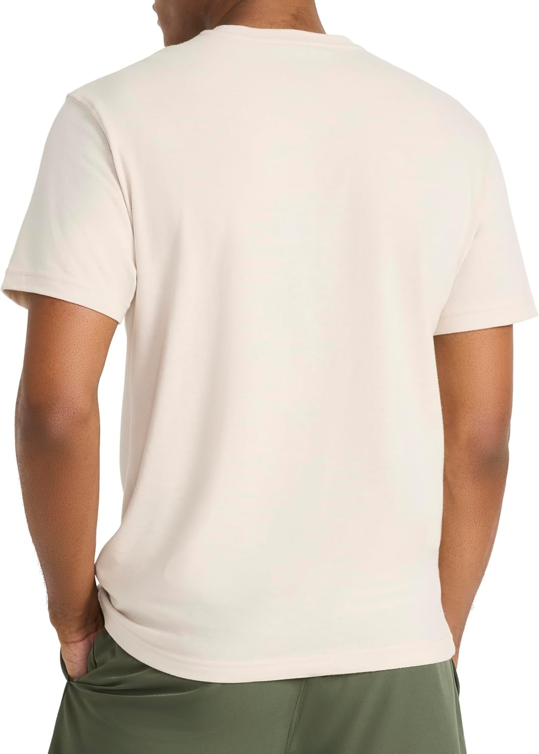 image:imageReebok Mens Short Sleeve Graphic Crewneck TShirt Standard Fit Lightweight CottonPoly FabricPumice Stone Outline