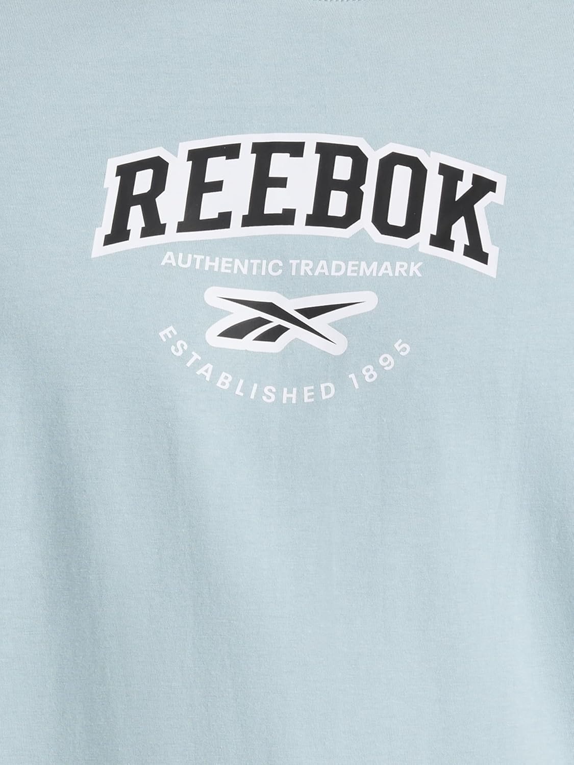 image:imageReebok Mens Short Sleeve Graphic Crewneck TShirt Standard Fit Lightweight CottonPoly FabricSlate Graphic