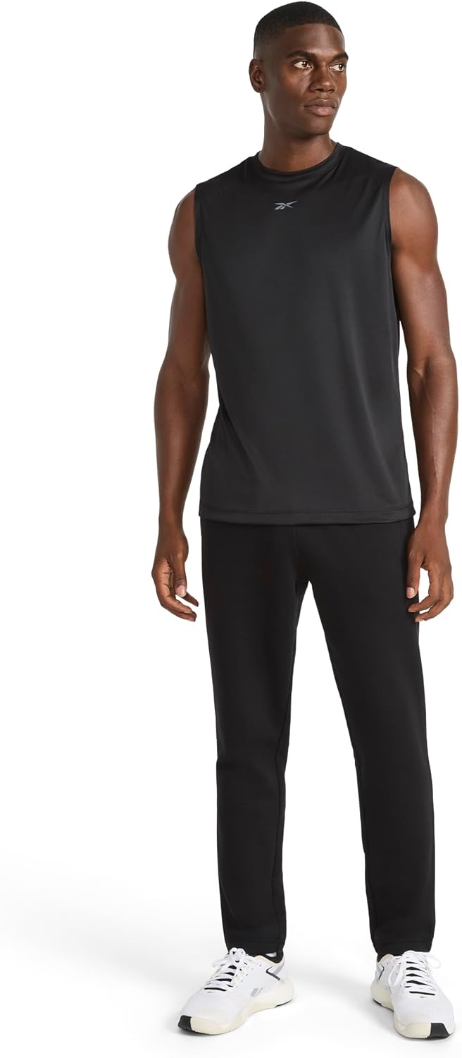 image:imageReebok Mens Sleeveless Muscle Tank SingletBlack Id Train