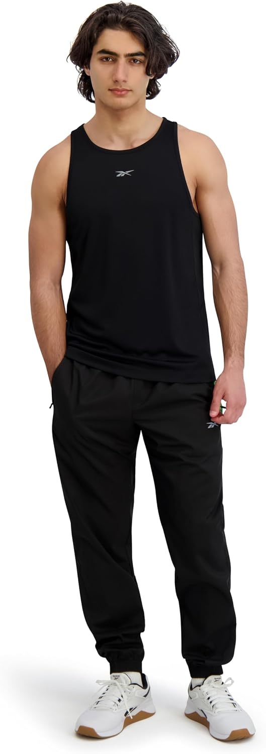 image:imageReebok Mens Sleeveless Muscle Tank SingletBlack
