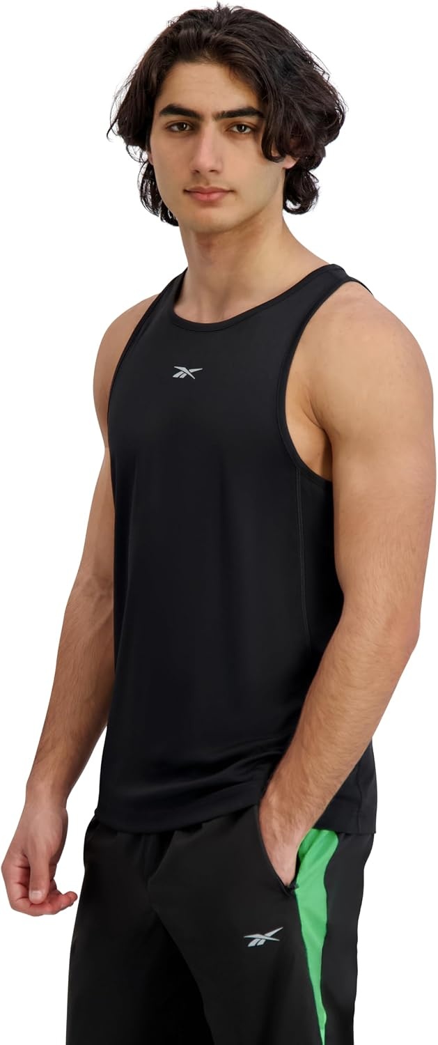 image:imageReebok Mens Sleeveless Muscle Tank SingletBlack