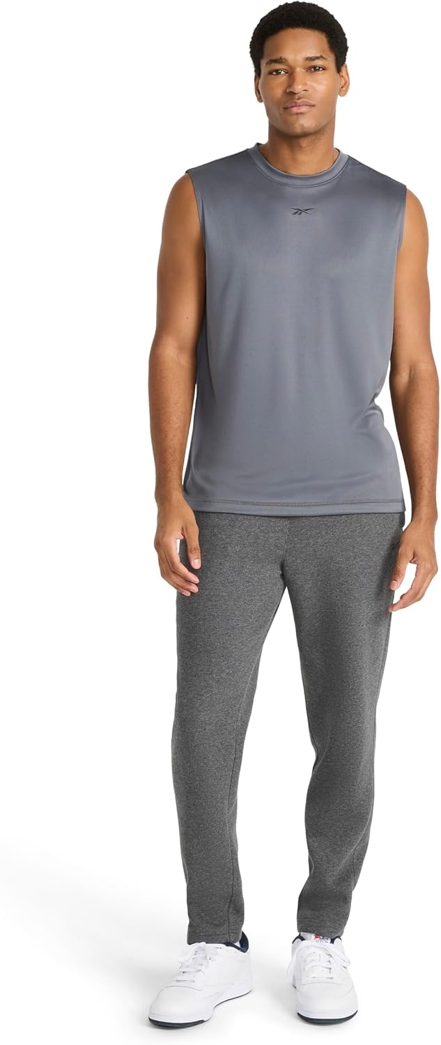 image:imageReebok Mens Sleeveless Muscle Tank SingletCold Grey 6 Id Train