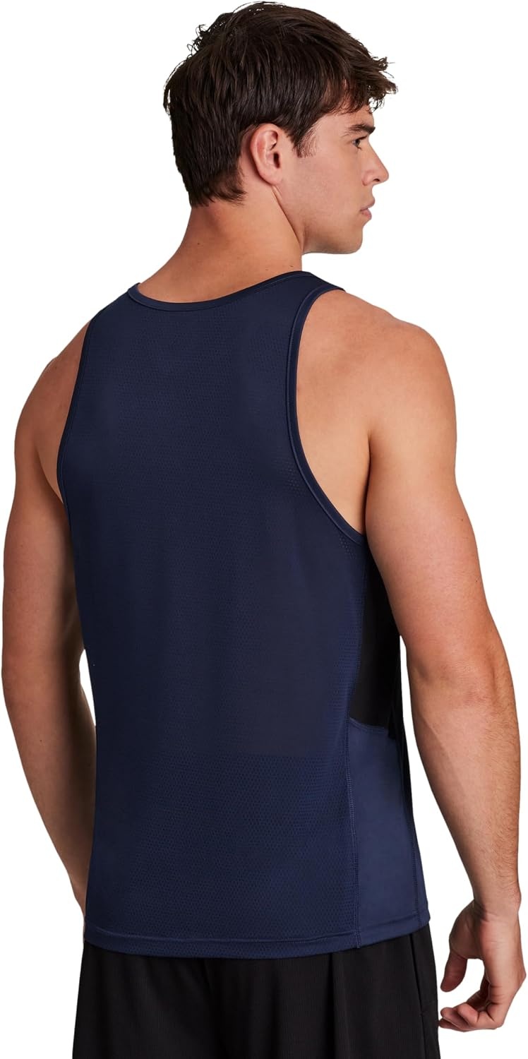 image:imageReebok Mens Sleeveless Muscle Tank SingletNavy