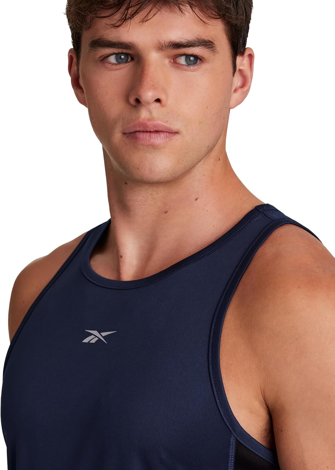 image:imageReebok Mens Sleeveless Muscle Tank SingletNavy
