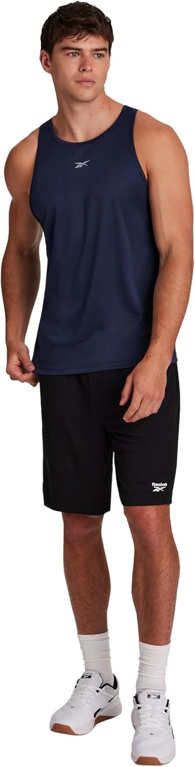 image:imageReebok Mens Sleeveless Muscle Tank SingletNavy