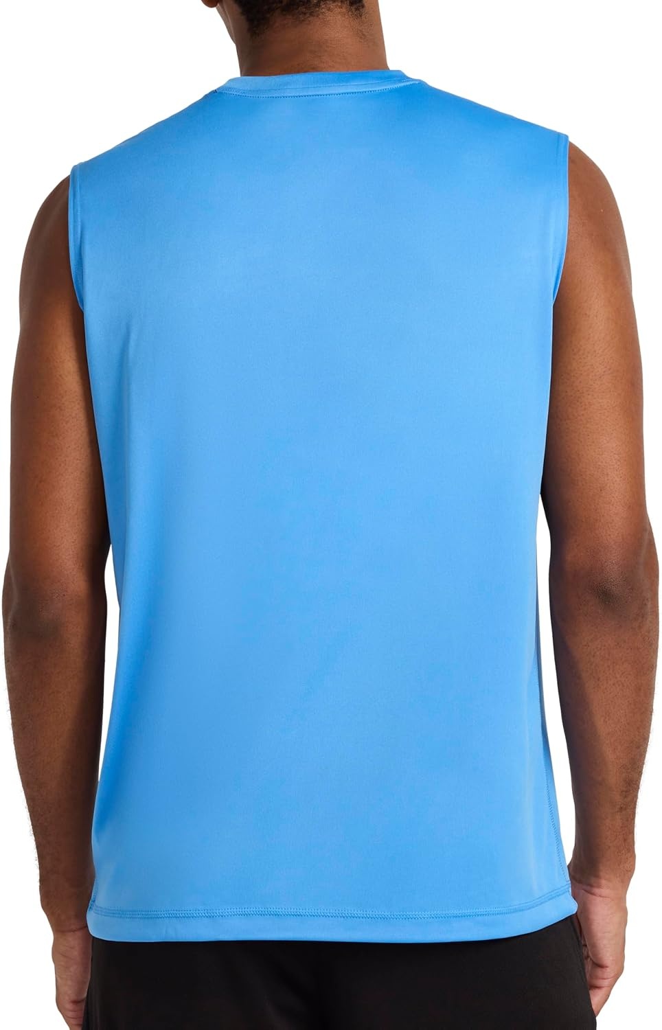 image:imageReebok Mens Sleeveless Muscle Tank SingletRecovery Blue Id Train