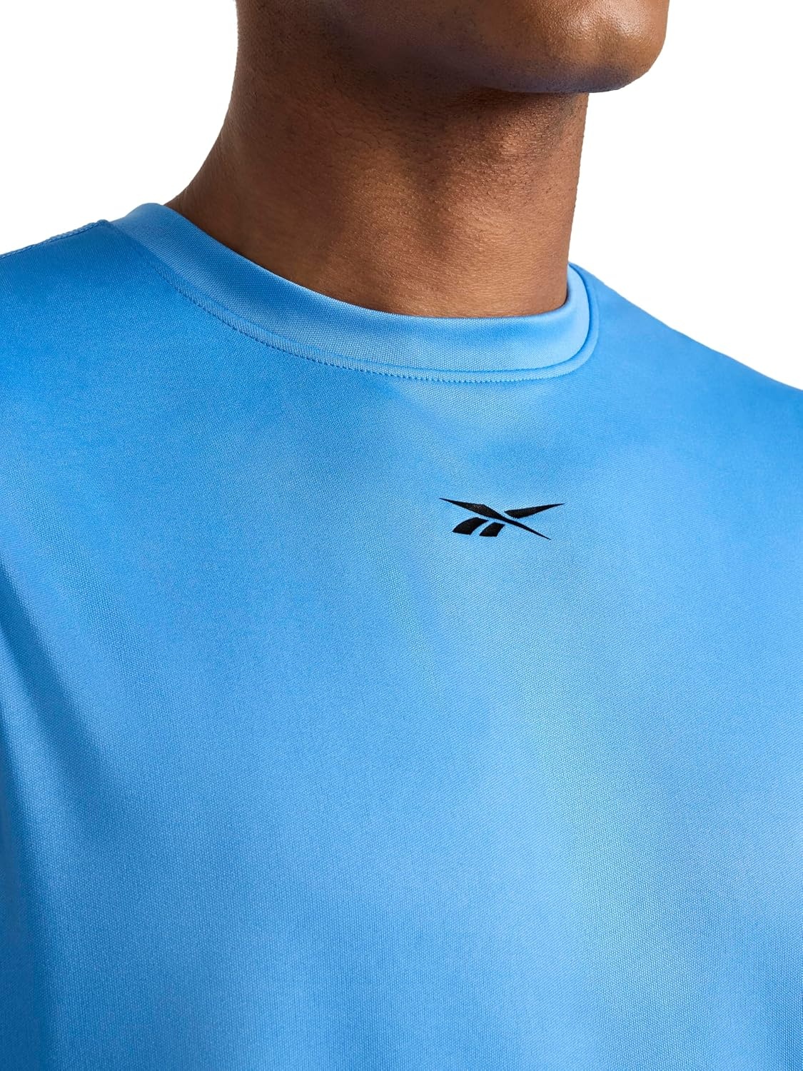 image:imageReebok Mens Sleeveless Muscle Tank SingletRecovery Blue Id Train