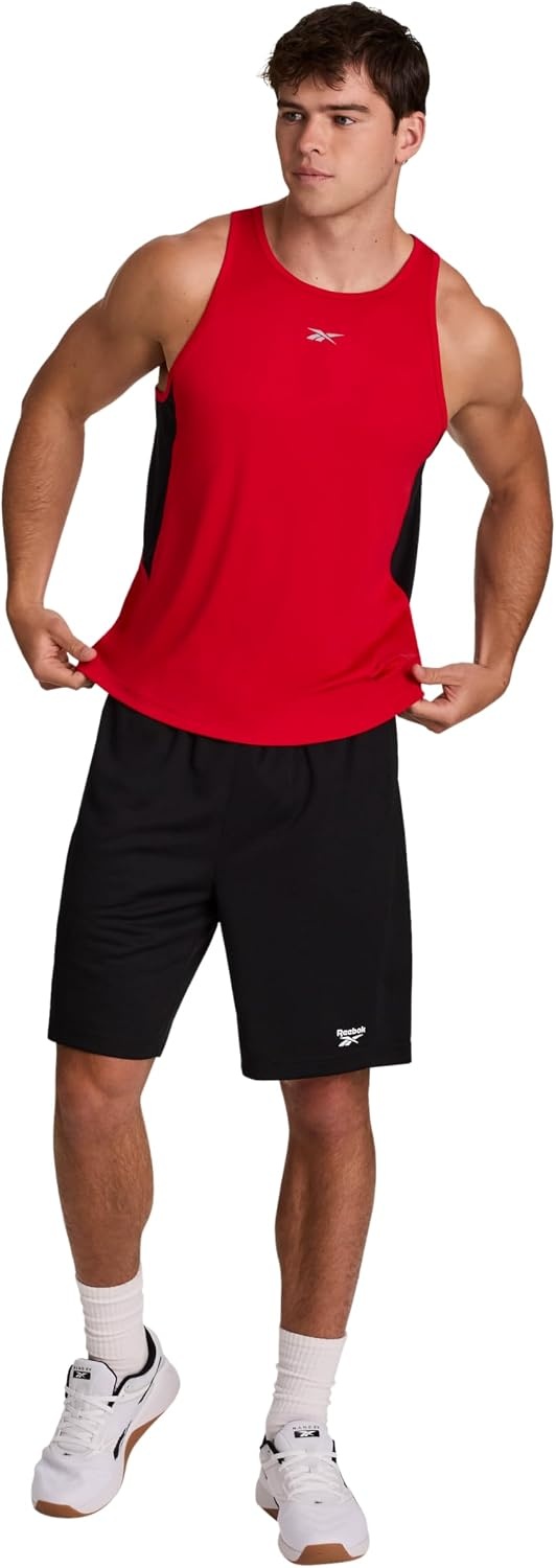 image:imageReebok Mens Sleeveless Muscle Tank SingletRed