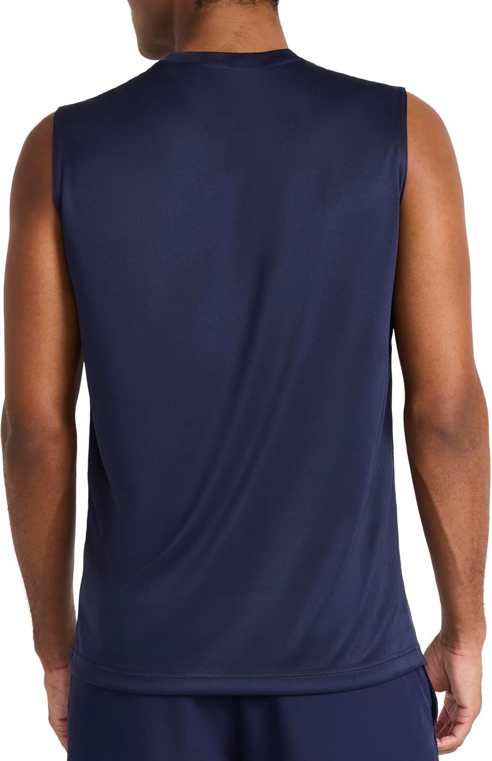 image:imageReebok Mens Sleeveless Muscle Tank SingletVector Navy Id Train