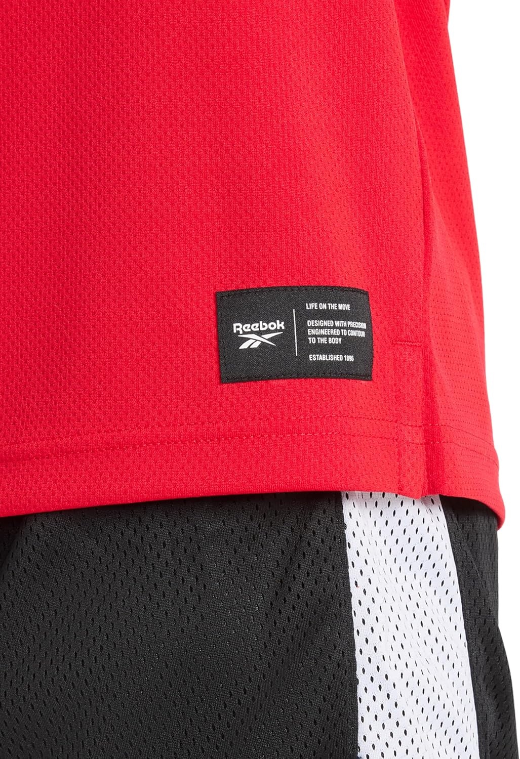 image:imageReebok Mens Sleeveless Muscle Tank SingletVector Red Rise