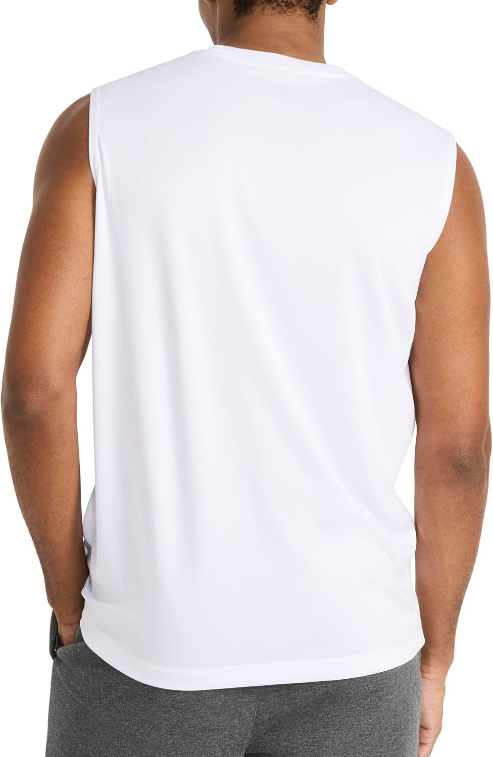 image:imageReebok Mens Sleeveless Muscle Tank SingletWhite Id Train