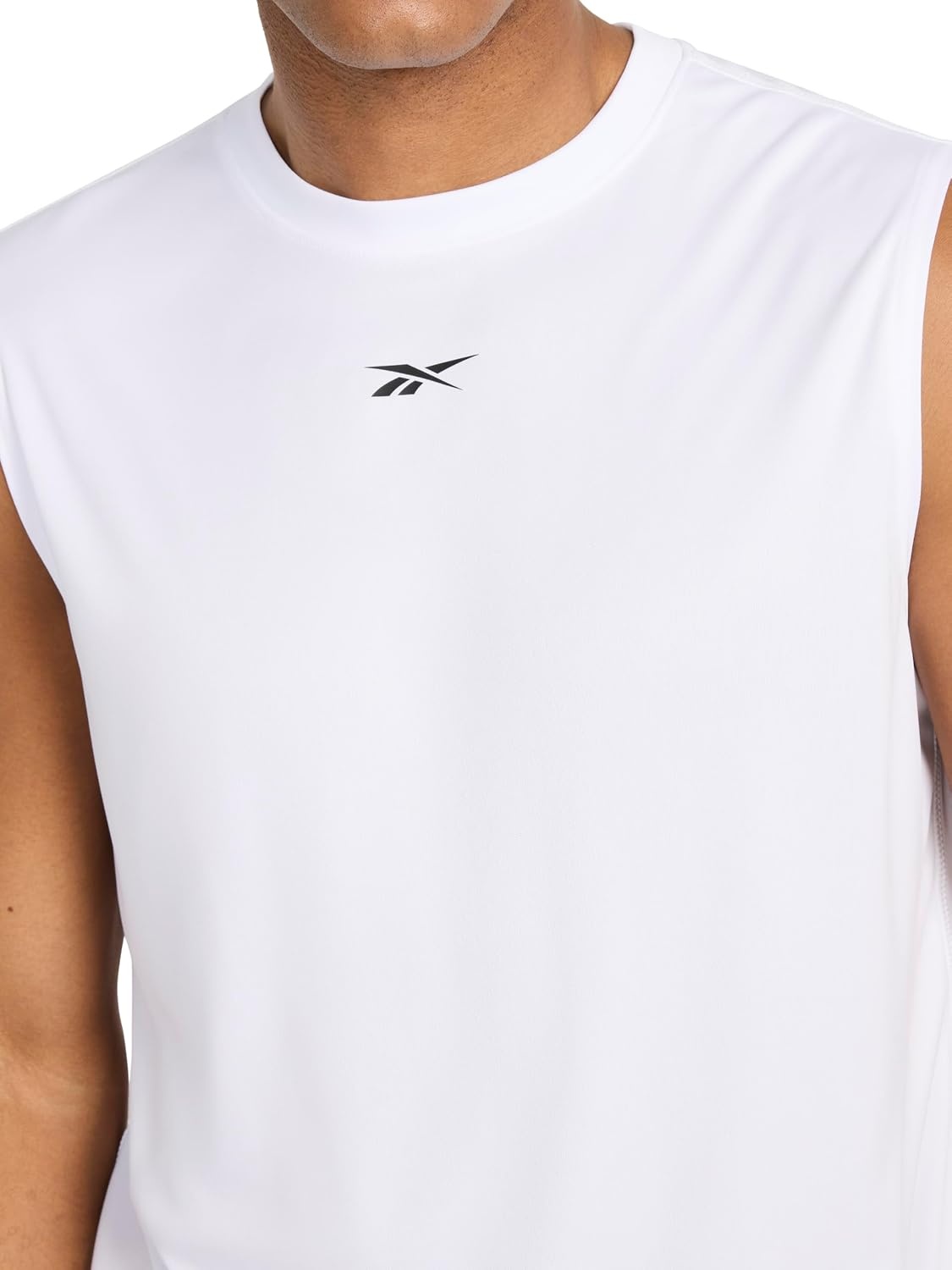image:imageReebok Mens Sleeveless Muscle Tank SingletWhite Id Train