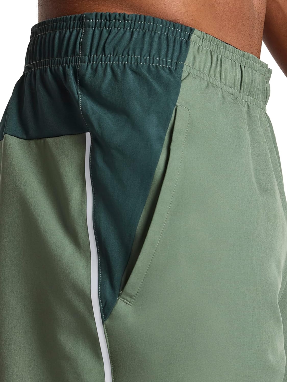 image:imageReebok Mens Warm Up Training 7 ShortDuck Green
