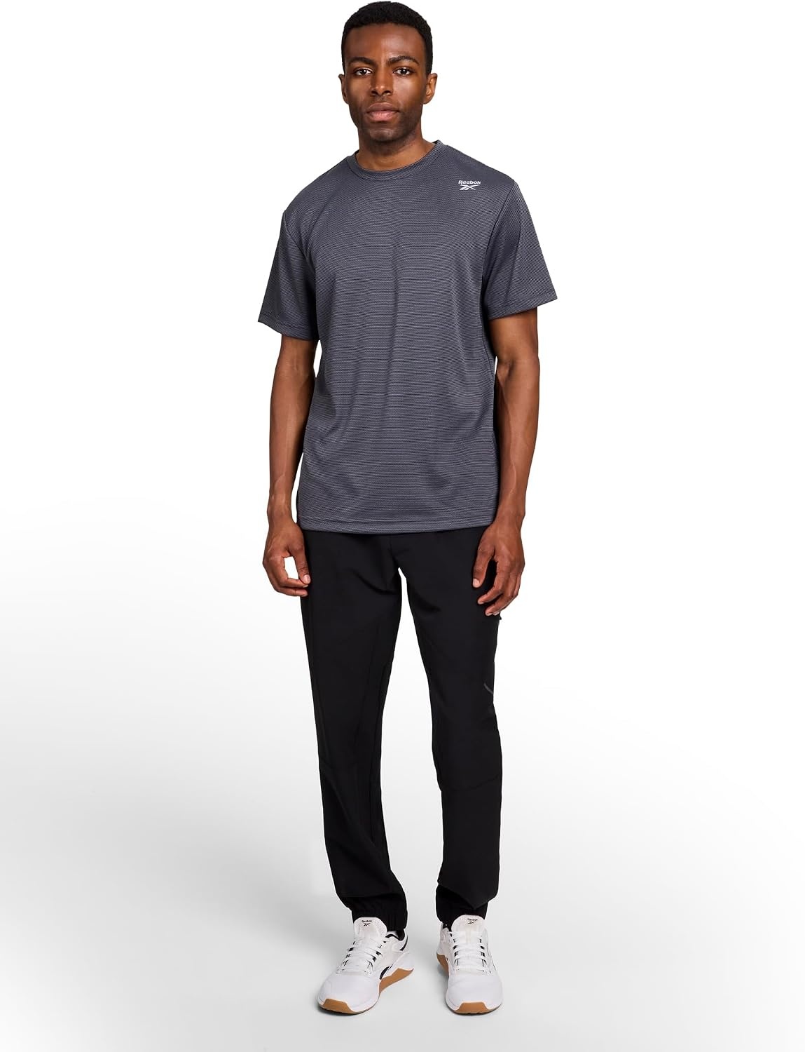 image:imageReebok Poseidon Mens Performance TShirtEbony Heather