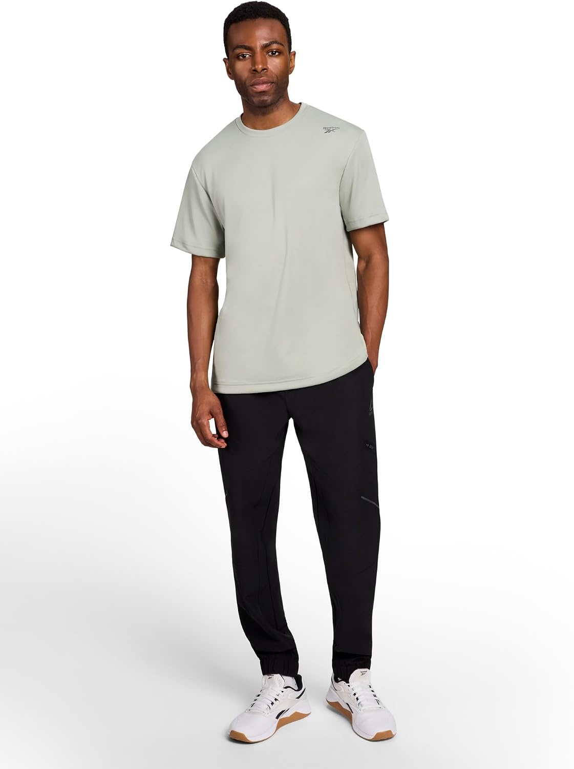 image:imageReebok Poseidon Mens Performance TShirtIceberg Green