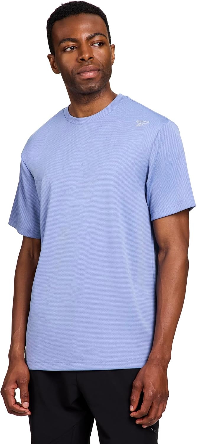 image:imageReebok Poseidon Mens Performance TShirtStonewash Heather