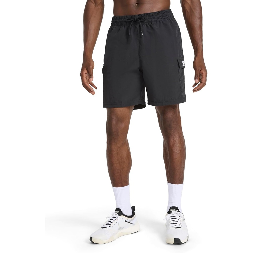 image:imageReebok Apparel Mens Ri Utility Woven Cargo Short BlackBlack