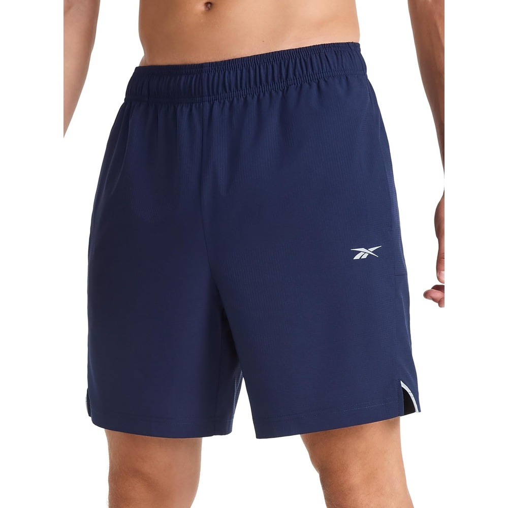 image:imageReebok Mens Jumper Box Texture Woven 7 ShortVector Navy
