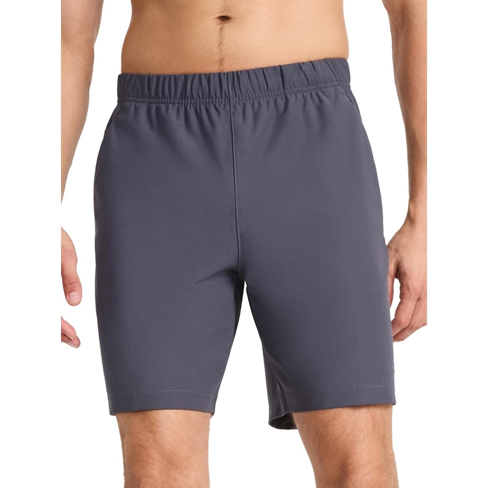 image:imageReebok Mens Jumpstart 8 Short Standard Fit Lightweight Poly FabricEbony