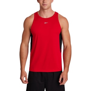 Reebok Mens Sleeveless Muscle Tank Singlet(Red)