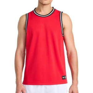 Reebok Mens Sleeveless Muscle Tank Singlet(Vector Red – Rise)